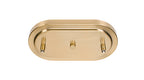 Atlas Three Light Bar in New Age Brass with 16" Teal Crystal Shade