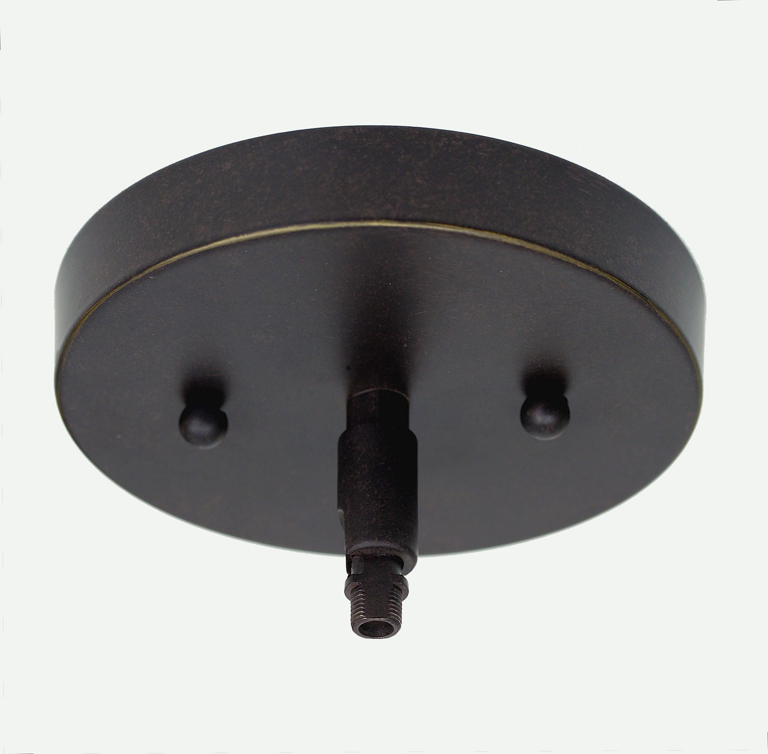 Apollo Four Light Chandelier in Dark Granite with 5" Square Cayenne Linen Shade