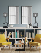 Sandia One Light Accent Lamp in Matte Black with Smoke Textured Shade