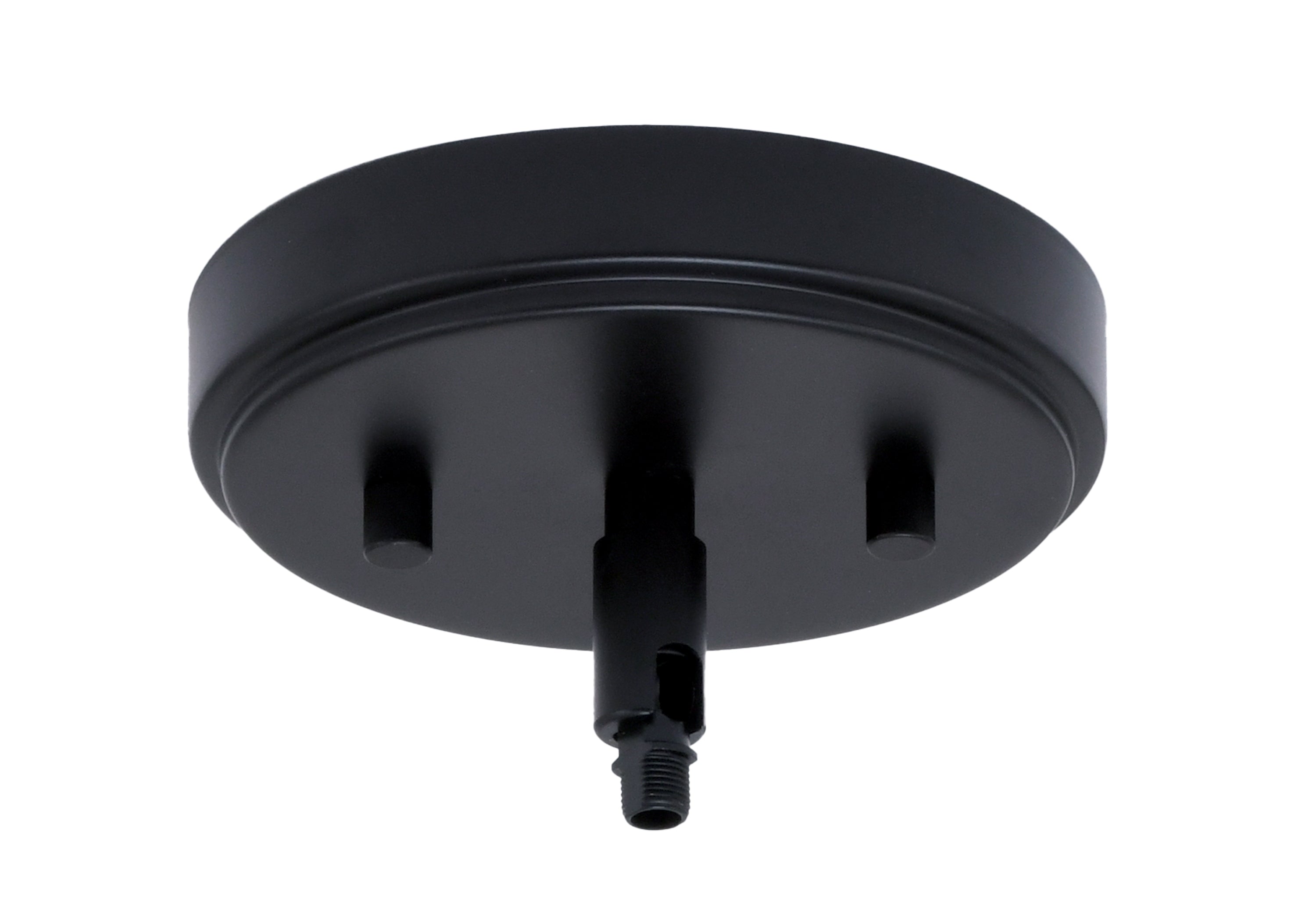 Sandia One Light Mini Pendant in Matte Black with Smoke Textured Shade