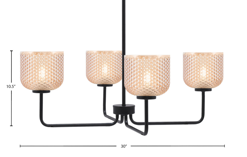 Toltec Lighting | 6204-MB-4613