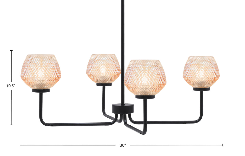 Toltec Lighting | 6204-MB-4623