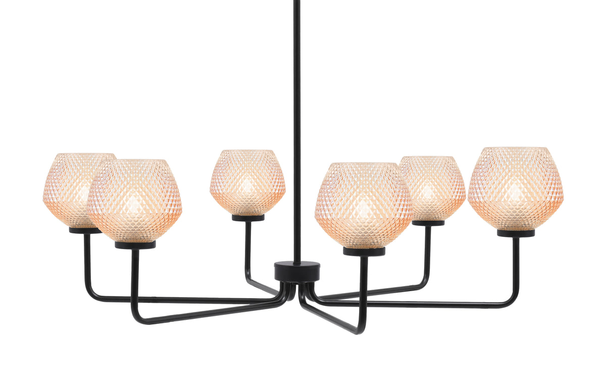Toltec Lighting | 6206-MB-4623