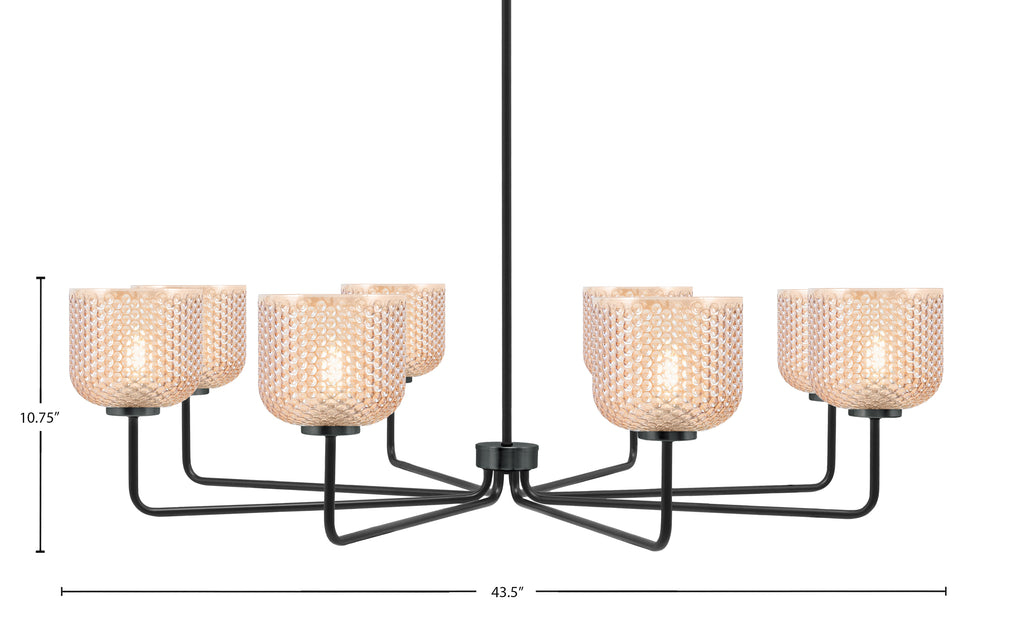 Toltec Lighting | 6208-MB-4613