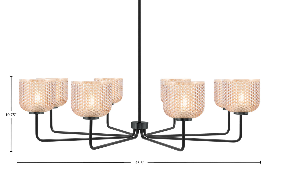 Toltec Lighting | 6208-MB-4613