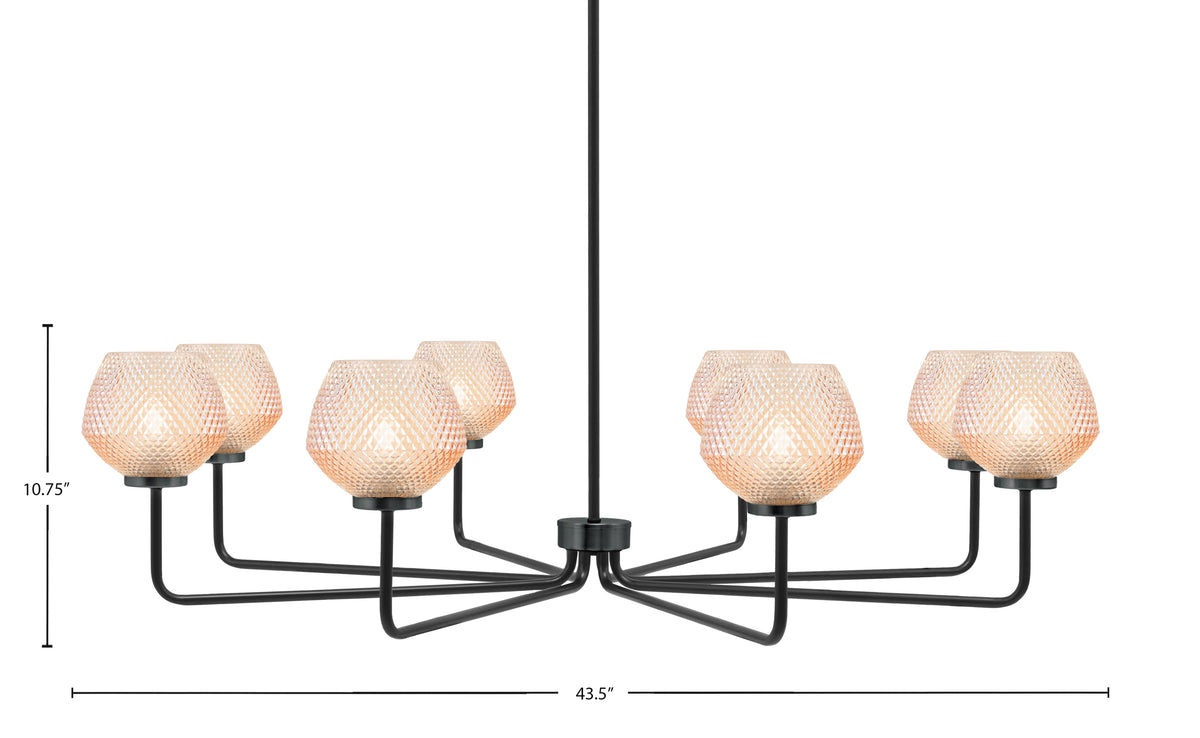 Toltec Lighting | 6208-MB-4623