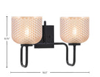 Toltec Lighting | 6222-MB-4613