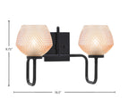 Toltec Lighting | 6222-MB-4623