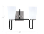Toltec Lighting | 6222-MBGP-261