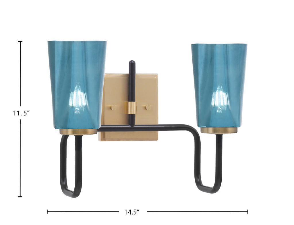 Toltec Lighting | 6222-MBNAB-265