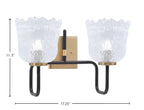 Toltec Lighting | 6222-MBNAB-4230