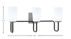 Toltec Lighting | 6223-MBGP-261