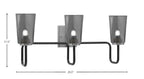 Toltec Lighting | 6223-MBGP-262