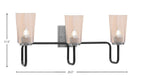 Toltec Lighting | 6223-MBGP-263
