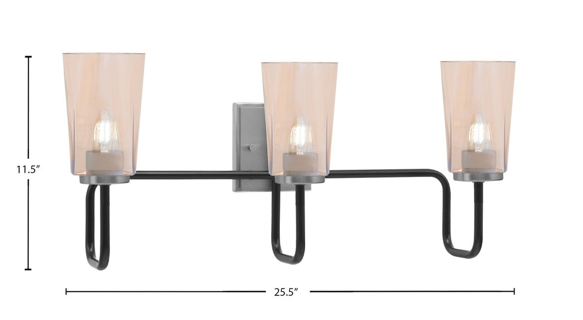 Toltec Lighting | 6223-MBGP-263