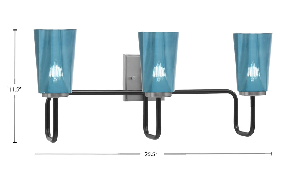 Toltec Lighting | 6223-MBGP-265