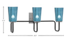 Toltec Lighting | 6223-MBGP-265
