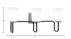 Toltec Lighting | 6223-MBGP-5031
