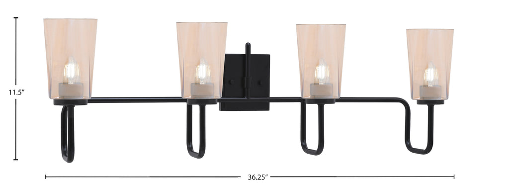Toltec Lighting | 6224-MB-263