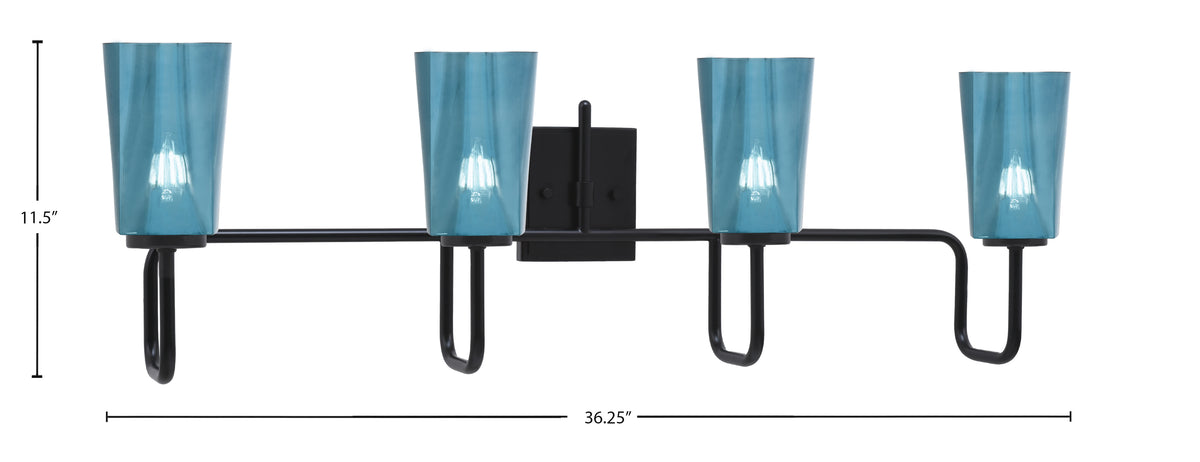 Toltec Lighting | 6224-MB-265