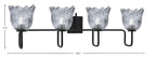 Toltec Lighting | 6224-MB-4232