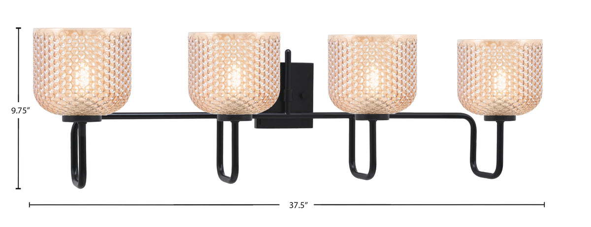 Toltec Lighting | 6224-MB-4613
