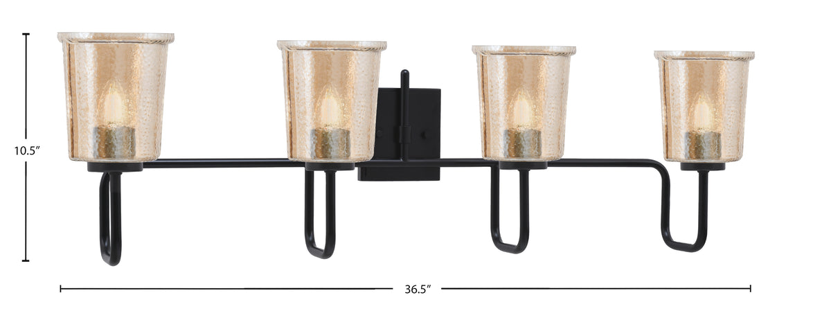 Toltec Lighting | 6224-MB-5033