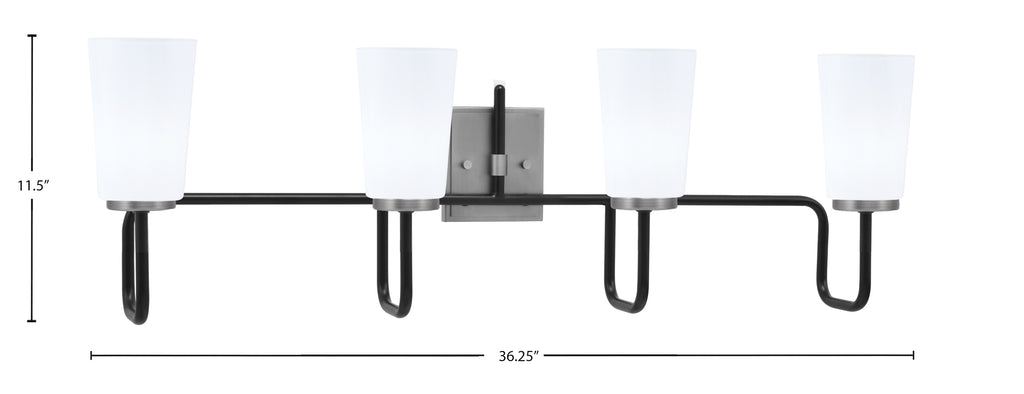 Toltec Lighting | 6224-MBGP-261