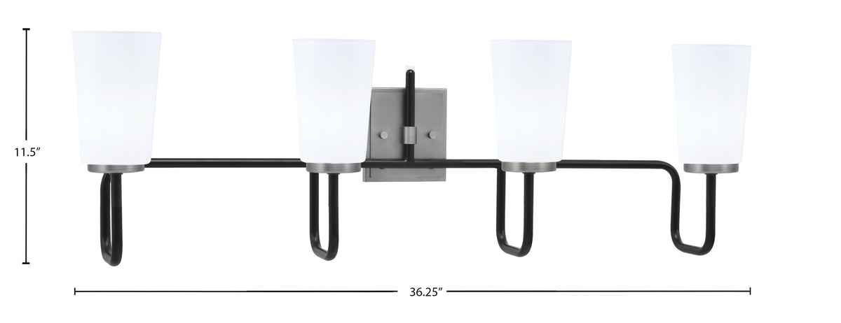 Toltec Lighting | 6224-MBGP-261