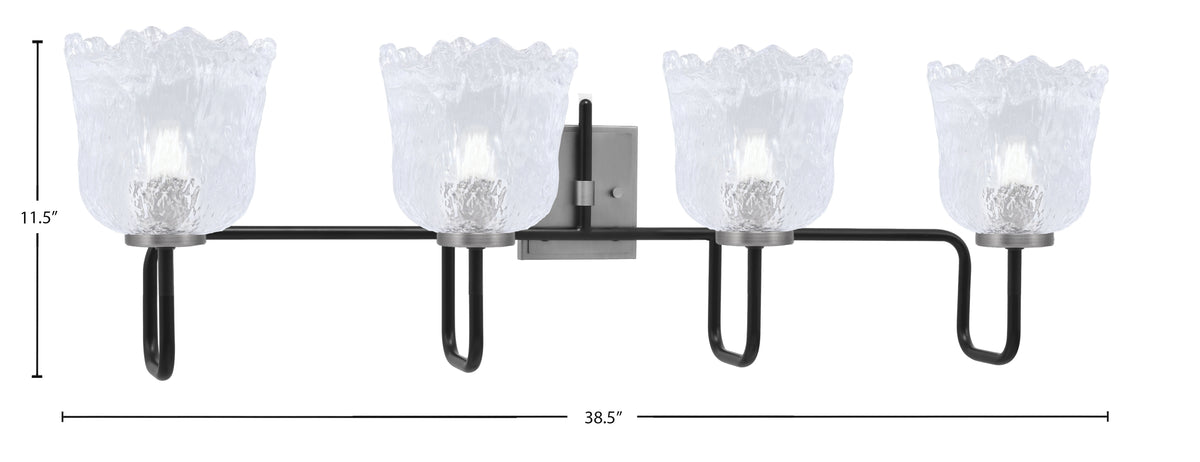 Toltec Lighting | 6224-MBGP-4230