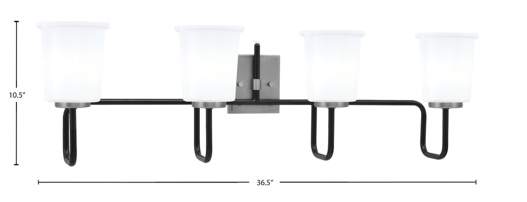 Toltec Lighting | 6224-MBGP-5031