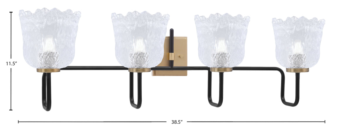 Toltec Lighting | 6224-MBNAB-4230