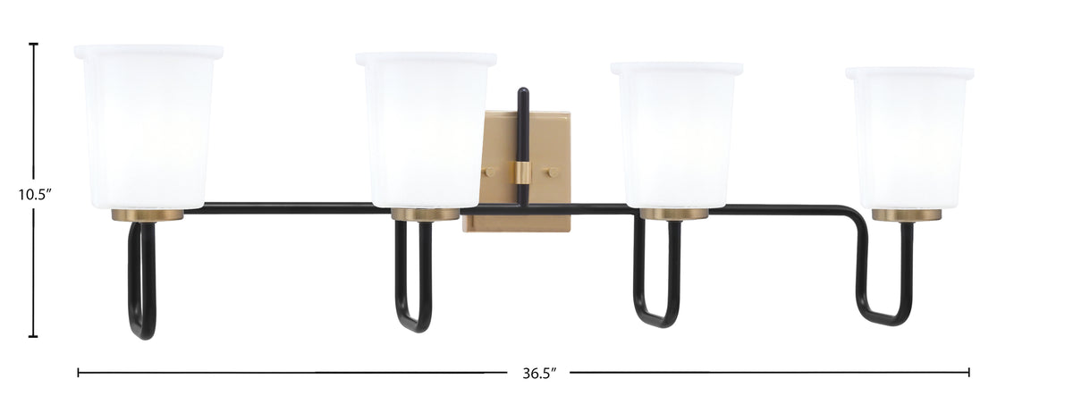 Toltec Lighting | 6224-MBNAB-5031