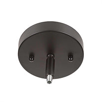 Juno One Light Pendant in Matte Black with 14" Clear Bubble Shade