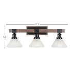 Toltec LightingHome| 1843-MBDW-7145