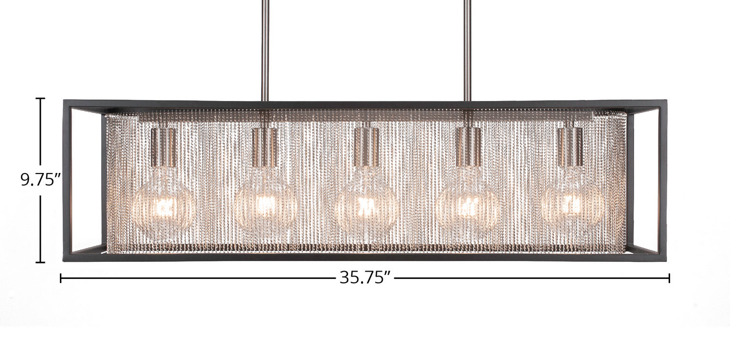 Toltec LightingHome| 1335-MBBN-LED45C