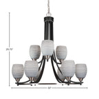 Toltec LightingHome| 3409-MBBN-4022